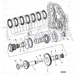 JCB Part No.# 04/600351, GEAR 61 TEETH - JCB Spare Parts
