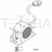 JCB Part No.# 717/07200, REVERSE ALARM - JCB Spare Parts