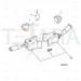 JCB Part No.# 701/80146, Switch column powershift - JCB Spare Parts