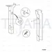 JCB Part No.# 331/25944, R/H B-POST DUCTING (Reinstate) - JCB Spare Parts