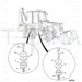 JCB Part No.# 331/25996, RESILIENT MOUNT lower - JCB Spare Parts