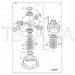 JCB Part No.# 450/20402, Plate friction - JCB Spare Parts