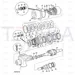 JCB Part No.# 458/20446, WHEEL BEARING CARRIER 5H. BLACK - JCB Spare Parts