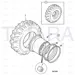 JCB Part No.# 41/900502, Ring lock - JCB Spare Parts