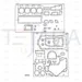 JCB Part No.# 02/201341, KIT-GASKET - JCB Spare Parts