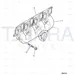 JCB Part No.# 02/201837, MANIFOLD EXHAUST - JCB Spare Parts