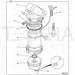 JCB Part No.# 32/921002, RING RETAINING - JCB Spare Parts