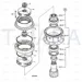 JCB Part No.# 05/903860, GEAR REDUCTION ASS - JCB Spare Parts