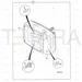 JCB Part No.# 700/50119, SS.P.N700/M1925 (W) (P) LH HEADLIGHT 12V - JCB Spare Parts
