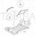 JCB Part No.# 123/06058, (W) (P) FLOORMAT UNDERLAY - JCB Spare Parts