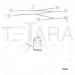 JCB Part No.# 727/00003, (W) (Z) CAN 3 WAY DT06 TERMINATIN - JCB Spare Parts