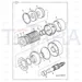 JCB Part No.# 445/05114, STEEL RING - JCB Spare Parts