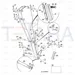 JCB Part No.# 811/90585, P/PIN 44.99/44.87*199 COATED (348/00020) - JCB Spare Parts