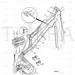 JCB Part No.# 612/26500, HOSE 3/8BSP 270mm - JCB Spare Parts