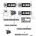 JCB Part No.# 332/R6404, Decal engine cover 436ZX - JCB Spare Parts