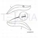JCB Part No.# 826/01101, RIVET NUT (BR3) - JCB Spare Parts