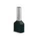 Phoenix Contact, Ferrule - AI-TWIN  2X 1,5 - 8 BK