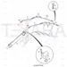 JCB Part No.# 335/03295, Pipe arm ram feed - JCB Spare Parts