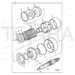 JCB Part No.# 445/05106, FRICTION PLATE - JCB Spare Parts