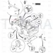 JCB Part No.# 826/11114, Nut Rivet, M6 - JCB Spare Parts