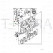 JCB Part No.# 02/192083, WASHER-THRUST STD - JCB Spare Parts