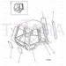 JCB Part No.# 827/20341, GLASS RH PQ 50 - JCB Spare Parts