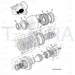JCB Part No.# 449/10021, LAYSHAFT L/R - JCB Spare Parts
