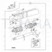 JCB Part No.# 594/14130, Cap end assembly - JCB Spare Parts