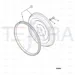 JCB Part No.# 02/202564, FLYWHEEL - JCB Spare Parts