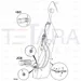 JCB Part No.# 614/04900, HOSE 5/8BSP 950mm - JCB Spare Parts