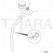 JCB Part No.# 320/07726, HOSE, CCV OUTLET - LONG - JCB Spare Parts