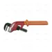 OFFSET HEAVY DUTY PIPE WRENCH 18" 1000 V - EGA Master