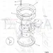 JCB Part No.# 1316/3820D, M20 x 100Lg HEX HEAD BOLT GRADE 10.9 - JCB Spare Parts