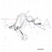 JCB Part No.# 1705/0808, ADAPTOR ORFS M -08/M -08 BULKHEAD ST - JCB Spare Parts