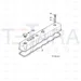 JCB Part No.# 02/800215, COVER ROCKER - JCB Spare Parts