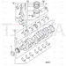 JCB Part No.# 02/910539, KIT-PISTON RING - JCB Spare Parts