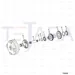 JCB Part No.# 04/600686, STATOR SHAFT - JCB Spare Parts