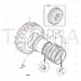 JCB Part No.# 42/925318, TYRE BKT XL GRIP 23.5-25Wheel Loader-F/R - JCB Spare Parts
