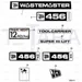 JCB Part No.# 332/R6397, 456HT NOMENCLATURE DECAL - JCB Spare Parts