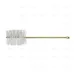 BRUSH WITH ANTISTATIC BRISTLES 320 MM X Ø 82 MM NON SPARKING BRASS - EGA Master