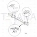 JCB Part No.# 335/07916, BUCKET CYL ADAPTOR - JCB Spare Parts