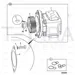 JCB Part No.# 20/925605, RTFL HYDRAULIC PUMP 444 E - JCB Spare Parts