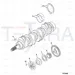JCB Part No.# 02/950308, Kit-thrust washer - JCB Spare Parts