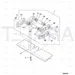 JCB Part No.# 332/D5955, Link left - JCB Spare Parts