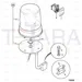 JCB Part No.# 700/50070, Beacon 24 volt - JCB Spare Parts