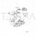 JCB Part No.# 02/200423, PIPE FUEL - JCB Spare Parts