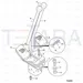 JCB Part No.# 1315/0411D, SET SCREW  M10x45 - JCB Spare Parts