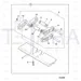 JCB Part No.# 331/21513, SEAL DUST - JCB Spare Parts