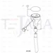JCB Part No.# 993/61200, KNOB ASSEMBLY - JCB Spare Parts