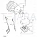 JCB Part No.# 1612/2059, ADAPTOR G1/4AxG3/8 M/F - JCB Spare Parts